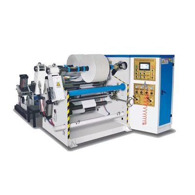 System sterowania PLC 450mm Surface Curl Slitting Machine Maszyna do cięcia tkaniny niewłóczonej i folii aluminiowej