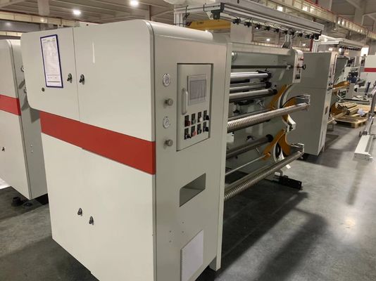 Wysokiej prędkości urządzenia do cięcia papieru Opp Cpp Pet Film Paper Roll Slitting Rewinding Machine