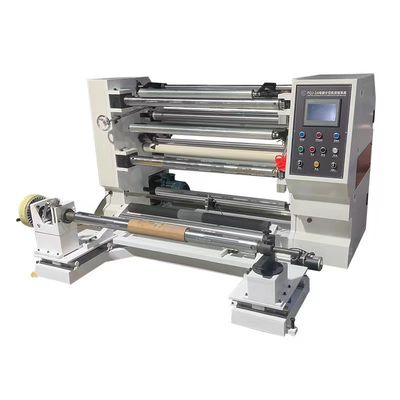 Ręczna maszyna do cięcia folii rozciągającej OPP Label Slitter Rewinder 0 - 200m/min