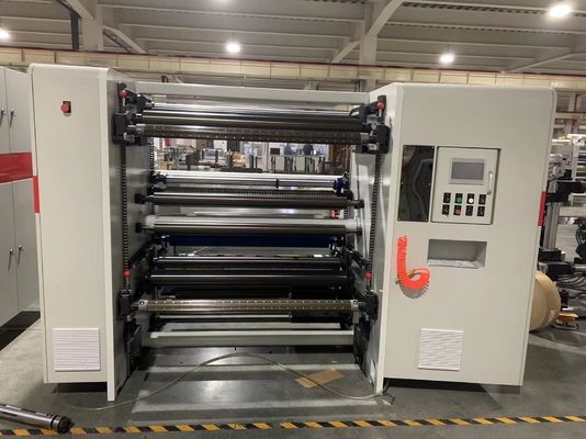 Max Diameter Mother Roll 1400mm High Speed Kraft Paper Slitting Machine Min szerokość gotowy rull 30mm