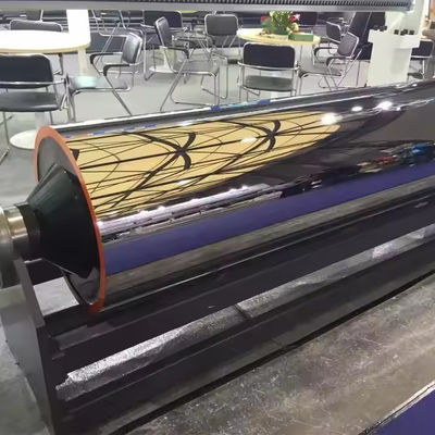China Manufacture Good Quality Chrom-Plated Mirror Polished Steel Roller Przystosowany do drukarek, maszyn do laminowania, maszyn do powlekania