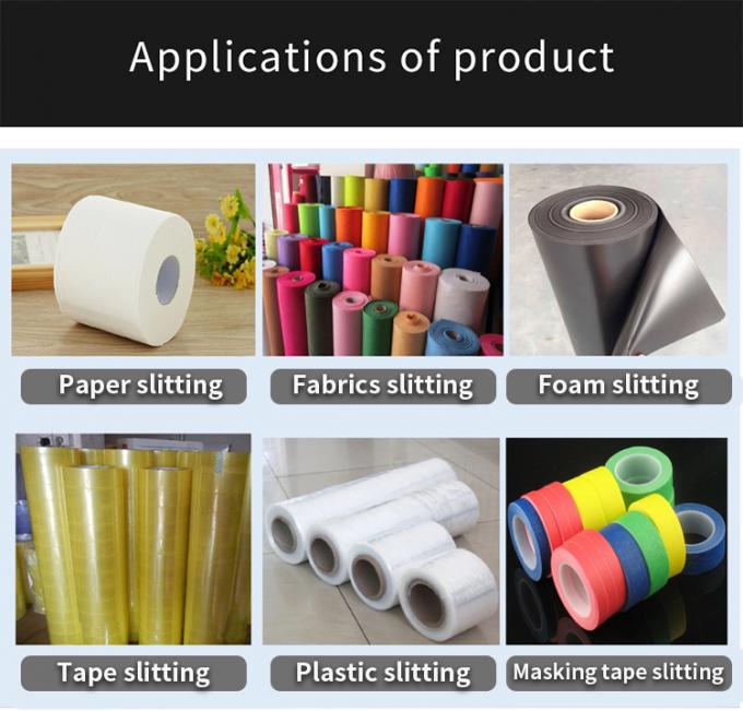 Okrągła Wysokiej Precyzji Obrotowa Ostrza Tnąca Pvc Ostrza Tnąca Ostrza Obrotowa Ostrza Tnąca Maszyna Rury Papierowa Taśma Klejna Tnąca Maszyna Ostrza 14